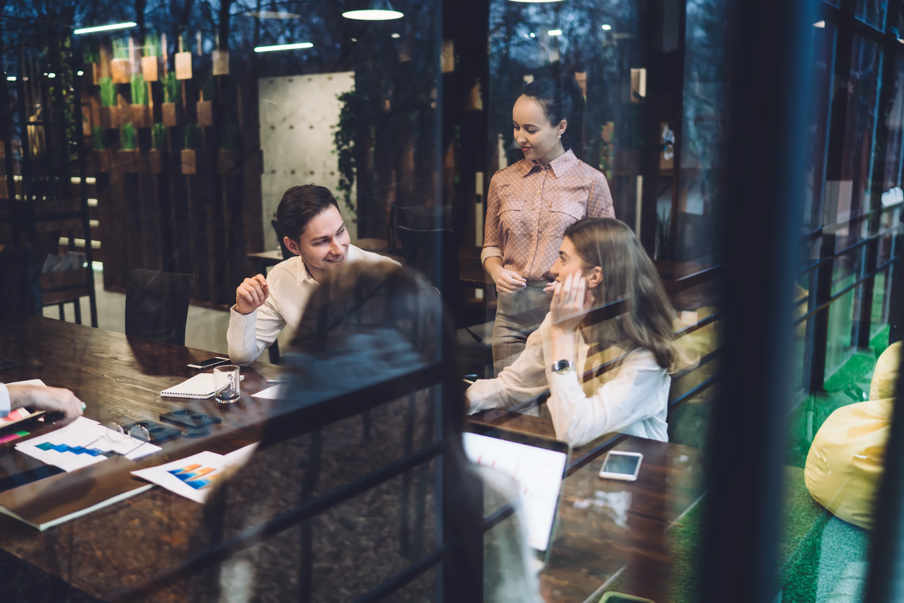 staff in a theatre